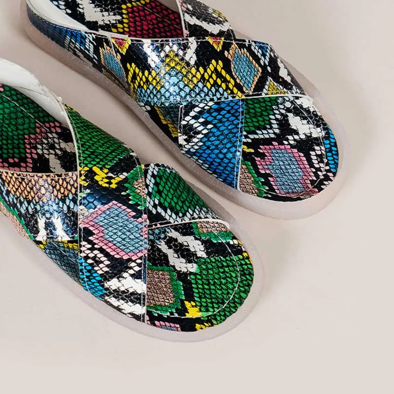 Women's Flat Slide Sanda
