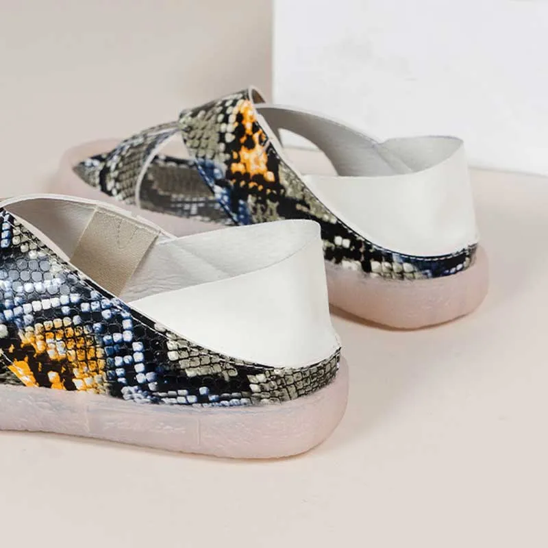 Women's Flat Slide Sanda