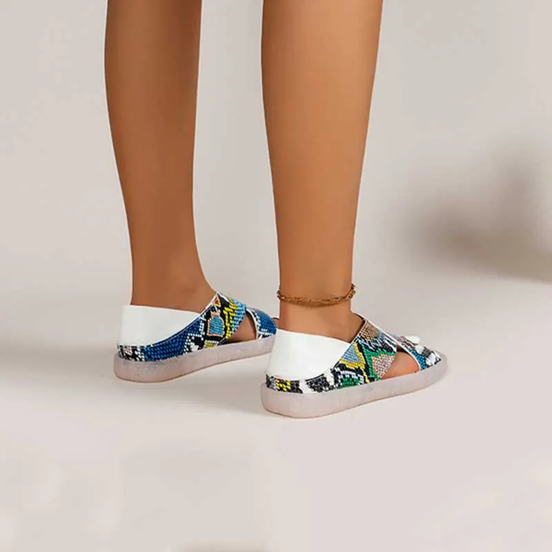 Women's Flat Slide Sanda