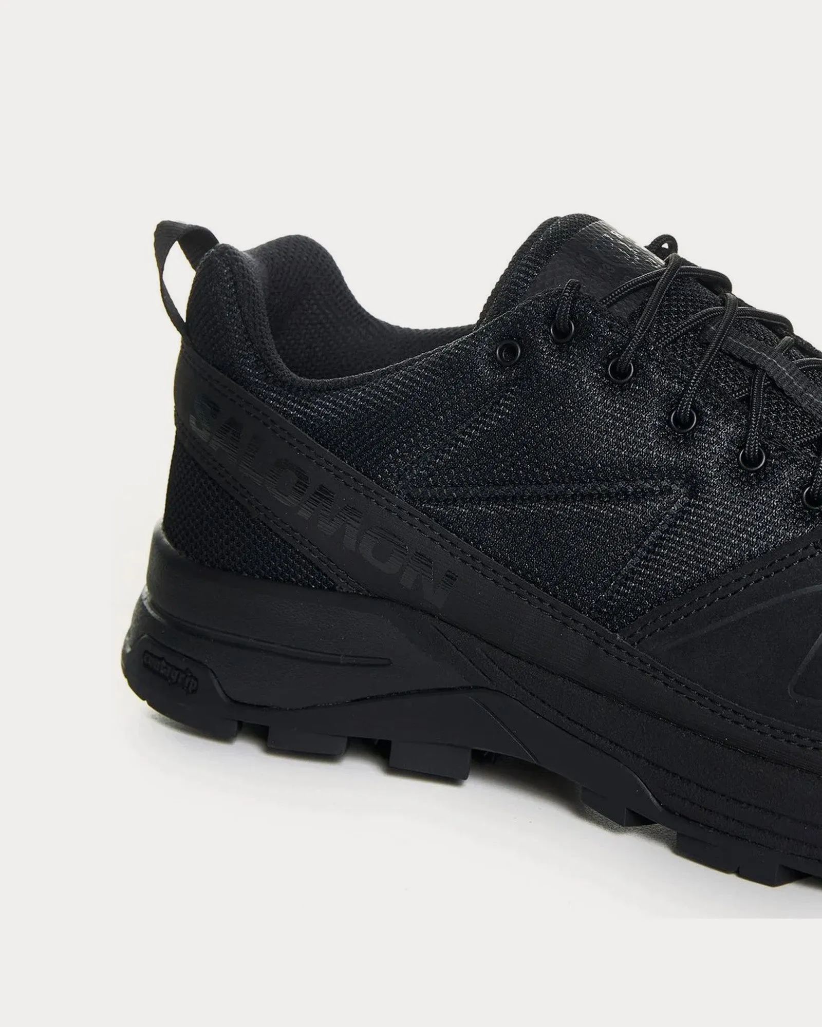 X-ALP Black Low Top Sneakers